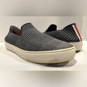 ROTHY’S Maritime Gradient Red White Navy Blue Slip On Sneakers Women’s 8 1/2